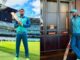 Babar Azam’s bat displayed at Melbourne Cricket Ground’s iconic long room
