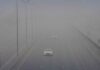 Motorway closed for traffic owing to smog, accidents